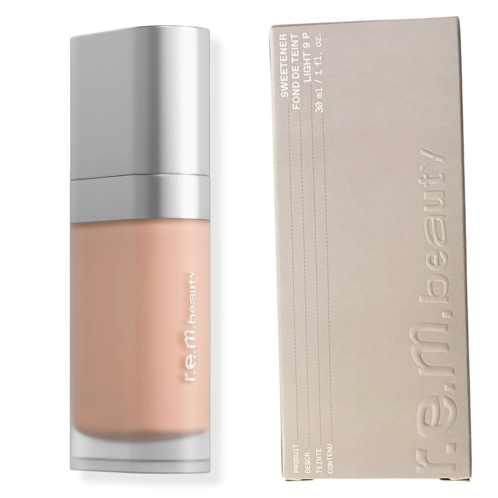 r.e.m. beauty Sweetener Foundation Light 9 P Matte Hydrating HydraSmooth 1oz New
